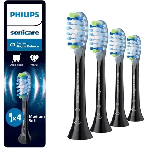 Philips Sonicare Premium Plaque Defence HX9044/88 / náhradní hlavice / 4 ks