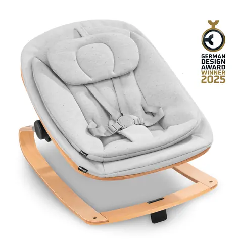 Hauck Křesílko Bouncer Eco 3v1 na židličky Alpha+/Beta+ Light Grey