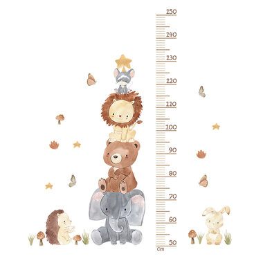 Sipo Nástěnné samolepky do dětského pokoje, Animal Pyramid