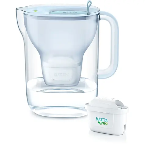 Brita Filtrační konvice Style eco modrá / 2x MAXTRA PRO All-in-1 / 2.4L
