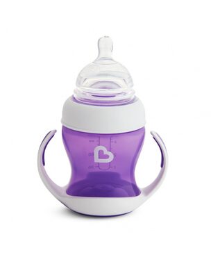Munchkin - Hrneček pro první doušky 118 ml - fialová / od 4 měsíců