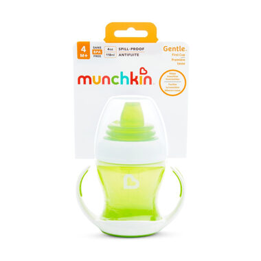 Munchkin - Hrneček pro první doušky 118 ml - zelená / od 4 měsíců