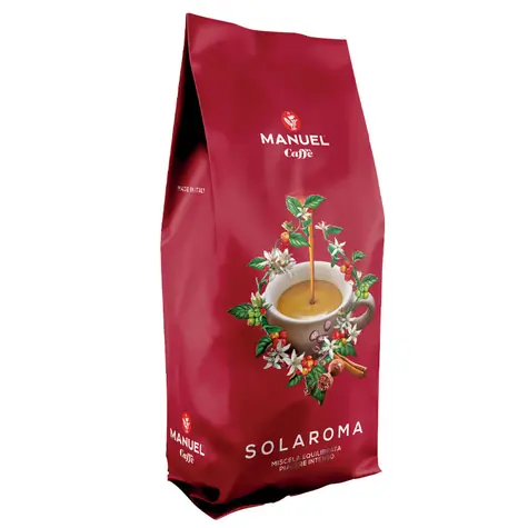 Manuel Caffé SOLAROMA 1kg / Zrnková káva / 60% Arabica & 40% Robusta