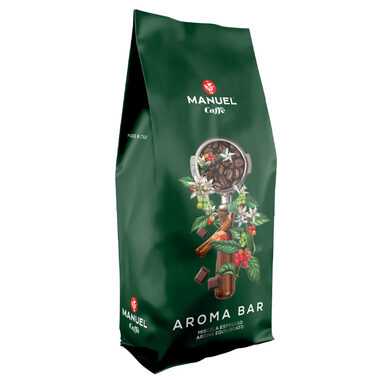Manuel Caffé AROMA BAR 1kg / Zrnková káva / 80% Arabica & 20% Robusta