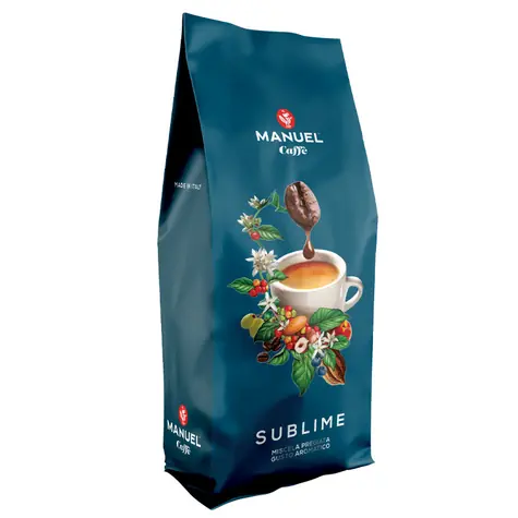 Manuel Caffé SUBLIME 1kg / Zrnková káva / 90% Arabica & 10% Robusta