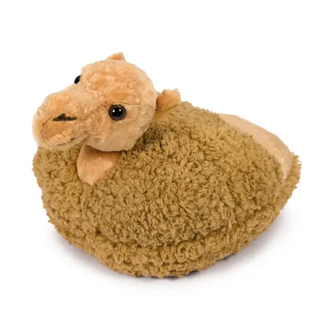 Cozy Noxxiez Velbloud - hřejivý plyšový pantofel / od 0 let