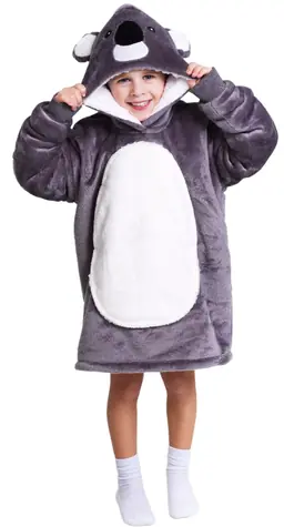 Cozy Noxxiez Koala - hřejivá televizní mikinová deka / 3 - 6 let