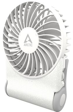 ARCTIC Summair 2Go bílá / Výkonný ruční ventilátor / 5000 mAh / až 77 hodin / USB-C