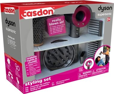 Casdon Dyson Supersonic Styling Set /dětský stylingový set / reálné světlo a zvuk