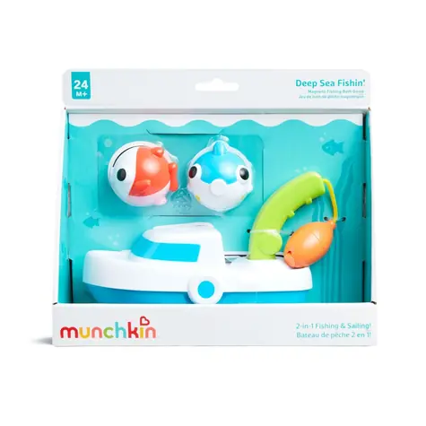 Munchkin Hračka Rybářská loď do koupele 24m+