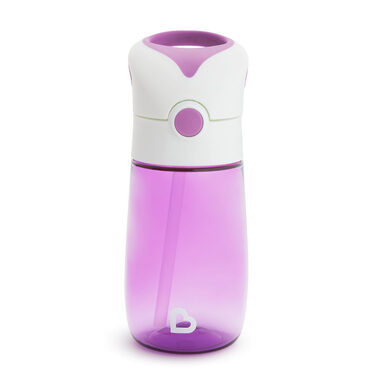 Munchkin Hrneček s brčkem Flip & Go™ fialový