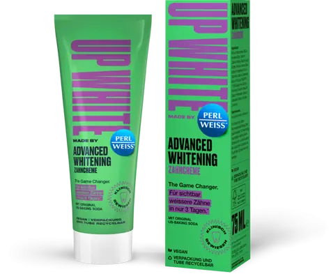Perl Weiss Bělící zubní pasta UP WHITE Advanced Whitening, 75 ml