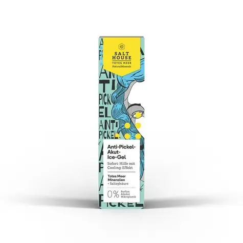 Salt House Akutní chladivý gel na akné, 15 ml