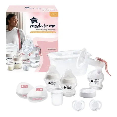 Tommee Tippee Made for Me™ Startovací Sada s Manuální Odsávačkou