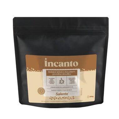 Salente Incanto zrnková káva 250g / 50% arabica 50% robusta 