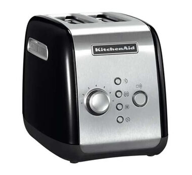 KitchenAid 5KMT221EOB černá / Toaster / 2tousty / nerez