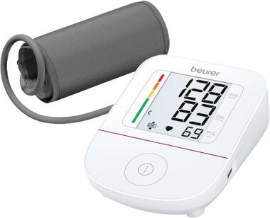 Beurer BM 23 bílá / tlakoměr na paži / plně automatický / detekce arytmie / paměť 60 záznamů