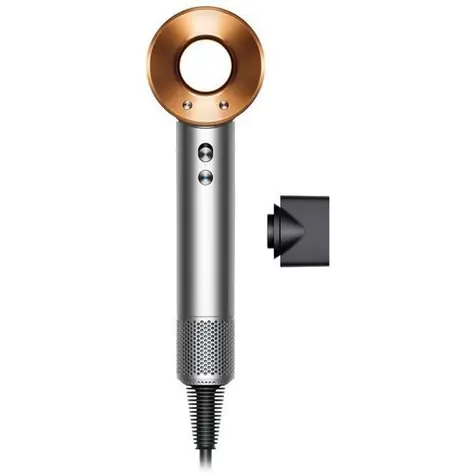 DYSON Supersonic Origin HD07 Nickel/Copper / Vysoušeč vlasů / 1600W / ionizátor / 4 teploty / 3 rychlosti
