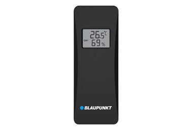 Rozbaleno - BLAUPUNKT ACC20WSBK černá / Venkovní snímač teploty pro meteostanice / LCD Displej / 2x 1.5V AA / rozbaleno