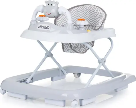 CHIPOLINO Chodítko interaktivní Little Cow Grey / pro děti do 12kg