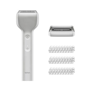 Rozbaleno - Laifen Shaver T1 Pro stříbrná / holicí strojek / doba provozu: 120 minut / USB-C / rozbaleno