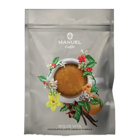Manuel Caffé Dolce Vita 500 g / Zrnková káva / 90% Arabica & 10% Robusta