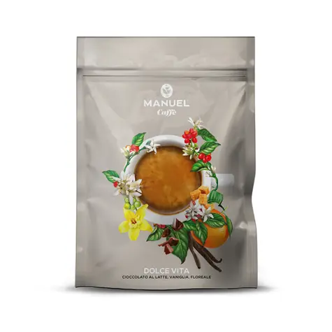Manuel Caffé DOLCEVITA 250 g / Zrnková káva / 90% Arabica & 10% Robusta