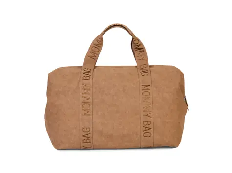 Childhome Přebalovací taška Mommy Bag Signature Prestige Hazelnut / 55 x 30 x 40 cm