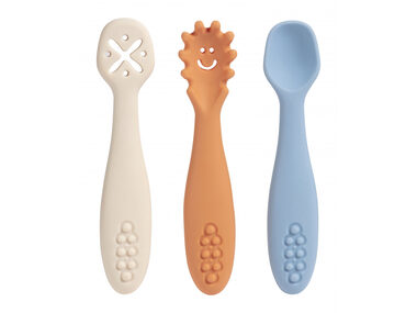Bebeconfort První lžičky silikonové 3 ks