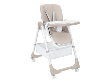 KikkaBoo Židlička Spicy+ Beige / od 6 měsíců do 3 let