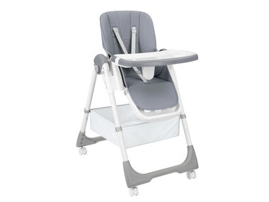 KikkaBoo Židlička Spicy+ Grey / od 6 měsíců do 3 let