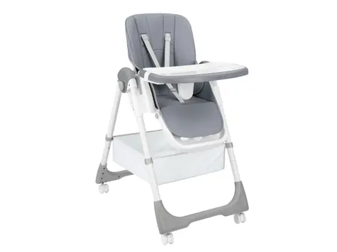 KikkaBoo Židlička Spicy+ Grey / od 6 měsíců do 3 let
