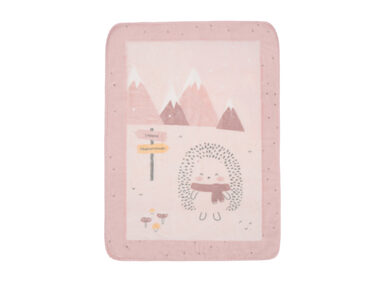 KikkaBoo Dětská deka Super Soft 140x110 cm Hedge-hugs