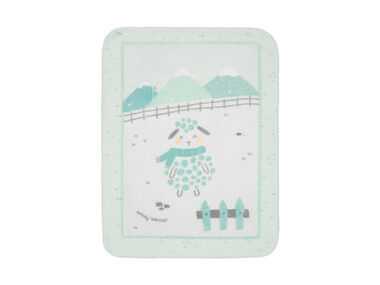 KikkaBoo Dětská deka Super Soft 140x110 cm Sleepy Sheep