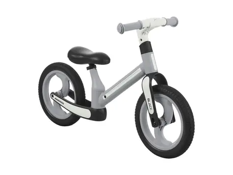 KikkaBoo Odrážedlo Blace Grey / od 2 do 5 let