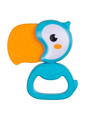 Playgro - Kousací chrastítko Tukan / od 3 měsíců