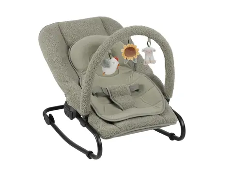 Little Dutch Houpací lehátko Olive / od narození do 6 měsíců (max. do 9 kg)
