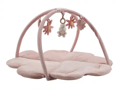 Little Dutch Hrací deka s hrazdou králíček Miffy Lucky Blossom / od 0 měsíců