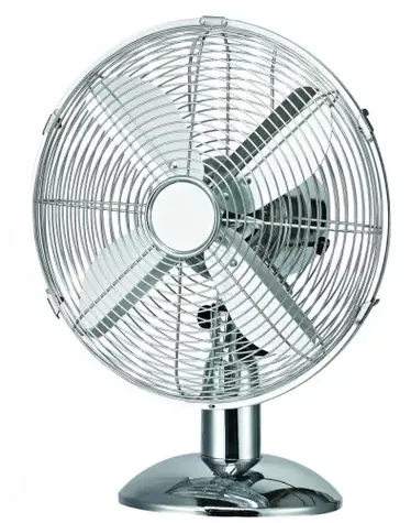SOVIO FT30MC-5515 stříbrná / ventilátor stolní / kovový / 30 cm / 3 rychlosti