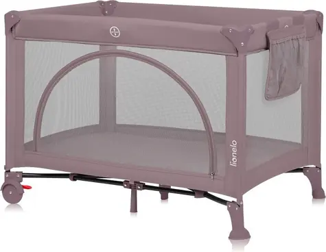 LIONELO Postýlka cestovní Laura Pink Nude / do 15 kg