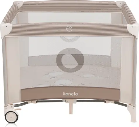 LIONELO Dětská ohrádka Bonnie Beige Sand