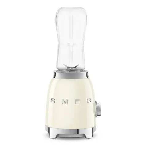 SMEG PBF01CREU krémová / smoothie mixér / 300 W / 0.6 L / 2 rychlosti 