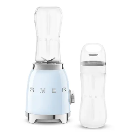 Smeg PBF01PBEU modrá / smoothie mixér / 300W / 0.6 L / 2 rychlosti 