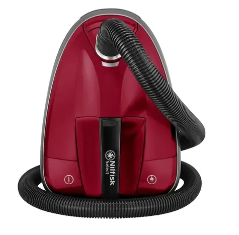Nilfisk SELECT DRCL13E08A2 CLASSIC červená / Sáčkový vysavač / 450W / 3.1 L 