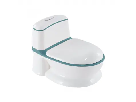 KikkaBoo Nočník toaleta Flushy Blue / od 12 měsíců