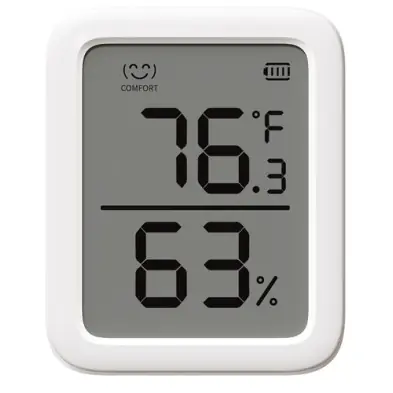SwitchBot Thermometer Plus / chytrý teploměr a vlhkoměr / baterie 2x AAA