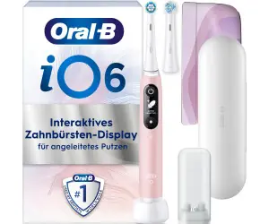 Oral-B iO Series 9 White Alabaster Luxe Edition / Elektrický zubní kartáček / magnetické iO / 7 režimů / OLED