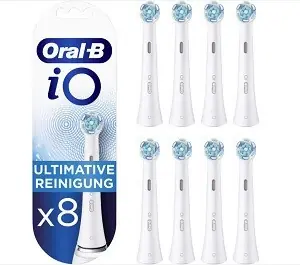 Oral-B iO Ultimate Clean bílá / náhradní hlavice / 8ks