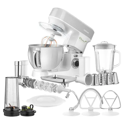 SENCOR STM 3789SL stříbrná / Kuchyňský robot / 5 L / 1200W
