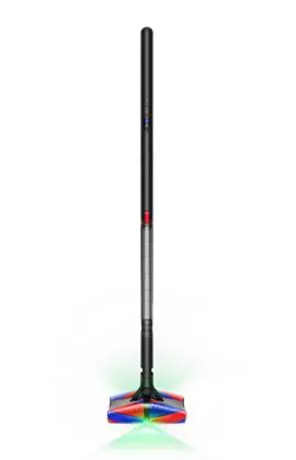 Dyson PencilVac Fluffycones / Bezsáčkový / 0.8 L / černá
